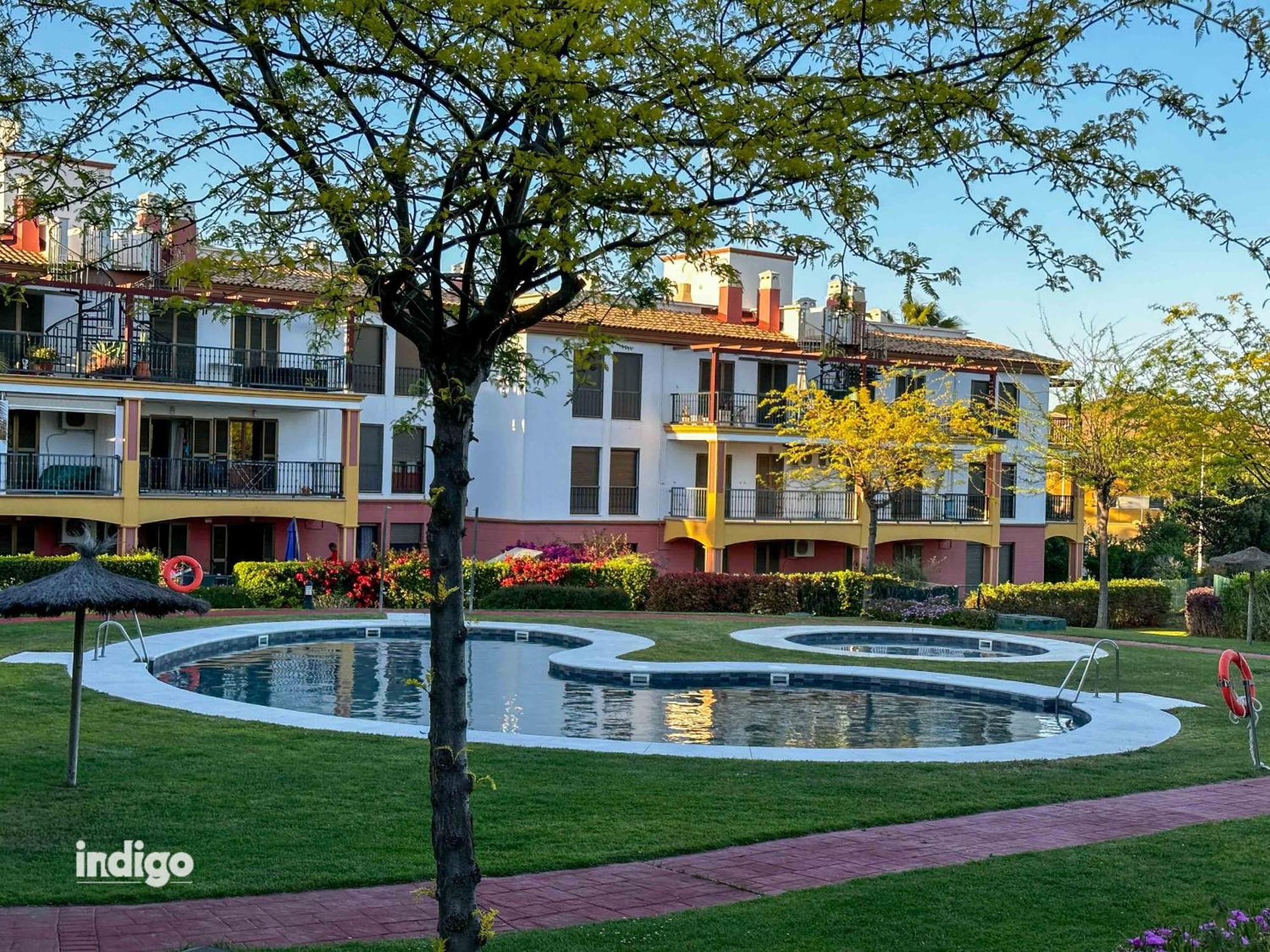 Con Jardin Y Acceso A La Piscina. Lejlighed Ayamonte Eksteriør billede