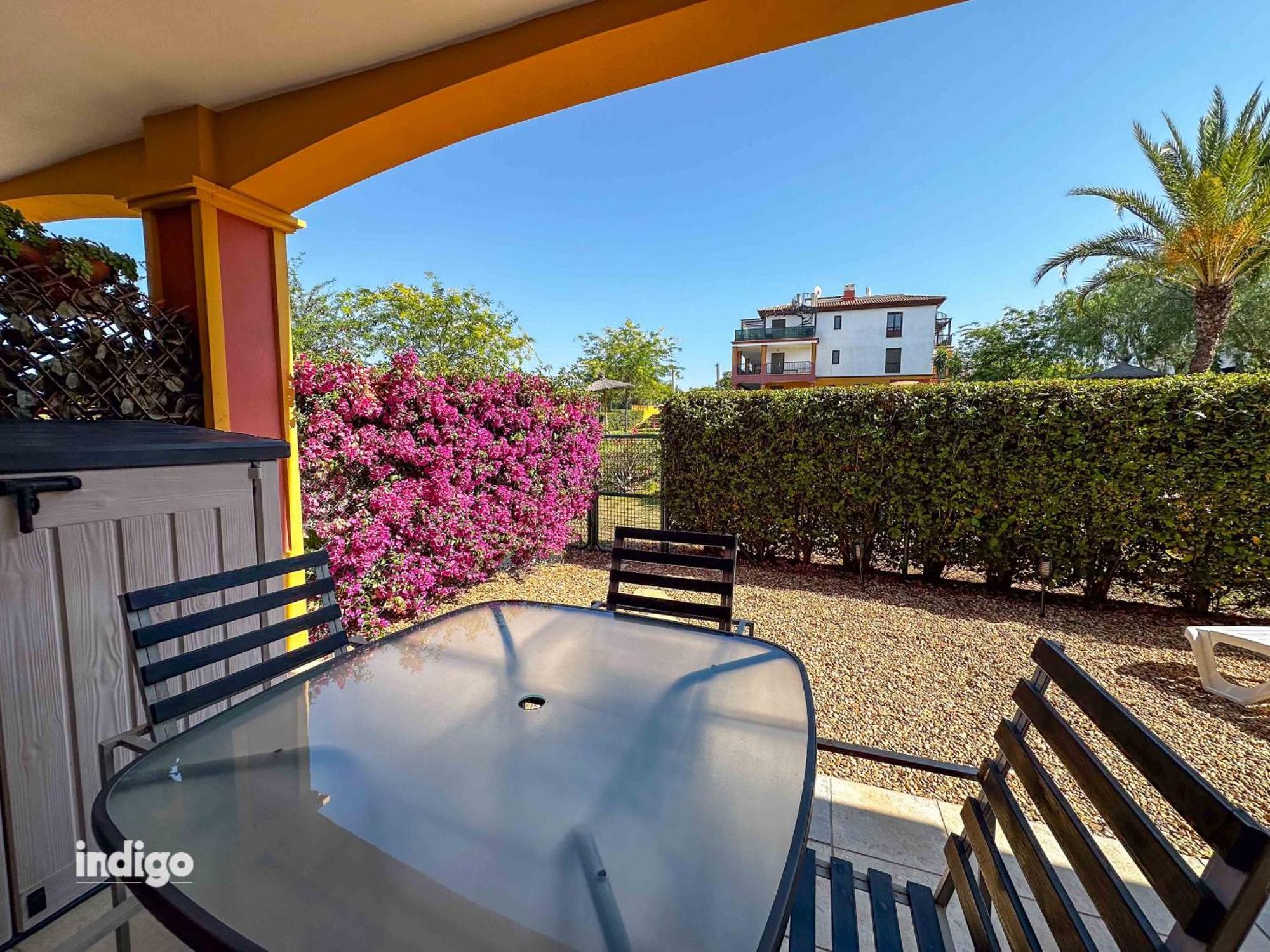 Con Jardin Y Acceso A La Piscina. Lejlighed Ayamonte Eksteriør billede